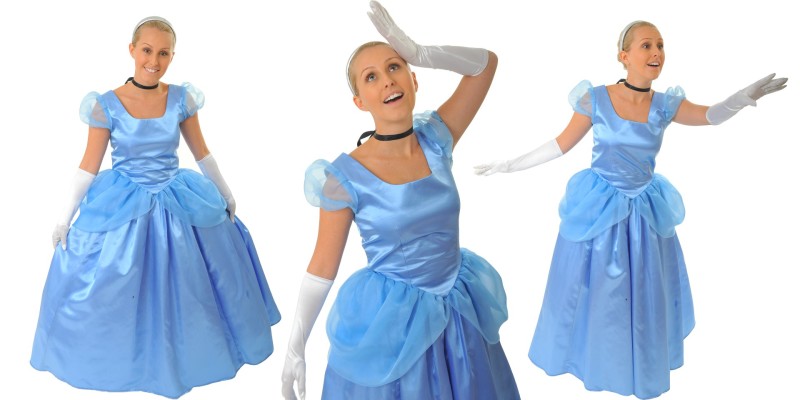 Image of Cinderella Princess themed party entertainer