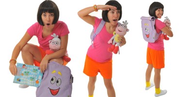 Image of Dora the Explorer birthday party entertainer in Sydney from Superheroes Inc