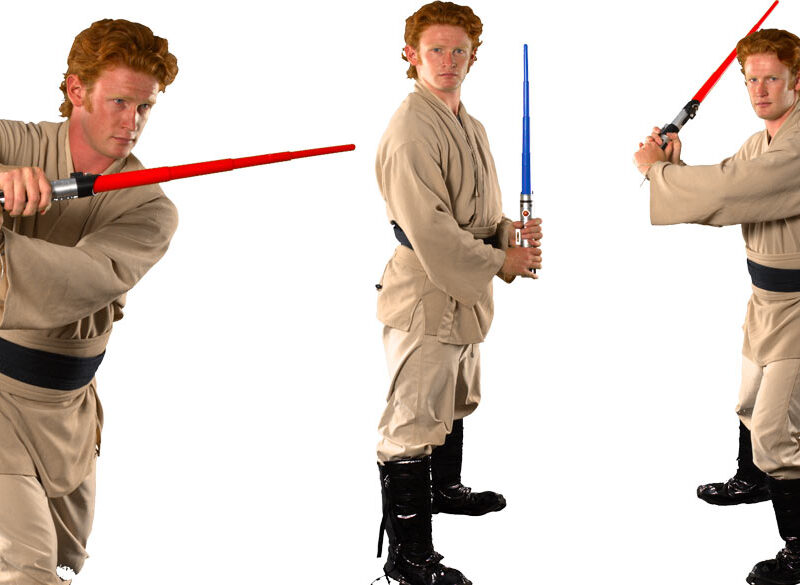 Image of Luke Skywalker kids Star Wars party entertainer in Sydney from Superheroes Inc