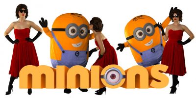image of Minions Kids party entertainers Sydney Superheroes Inc