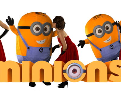 image of Minions Kids party entertainers Sydney Superheroes Inc