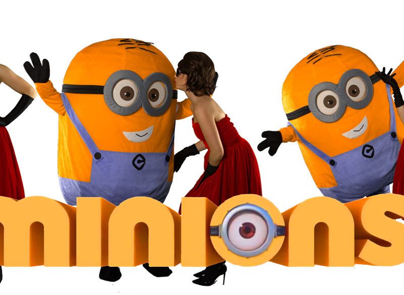 image of Minions Kids party entertainers Sydney Superheroes Inc