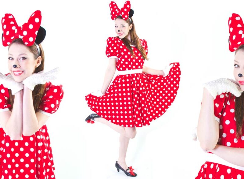 Image of Minnie mouse birthday party entertainer in Sydney from Superheroes Inc