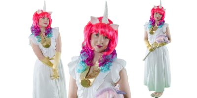 Image of Princess Celestia kids party entertainer at My Little Pony party