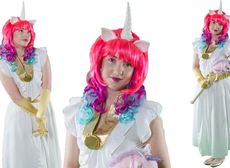 Image of Princess Celestia kids party entertainer at My Little Pony party