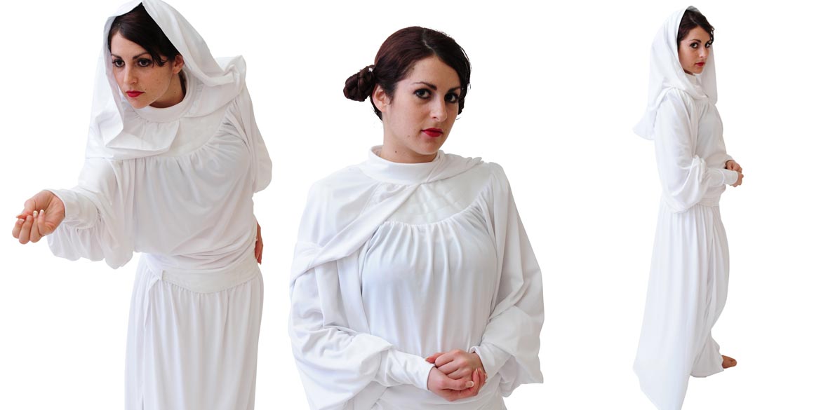 Image of Princess Leia Star Wars kids party entertainer in Sydney from Superheroes Inc