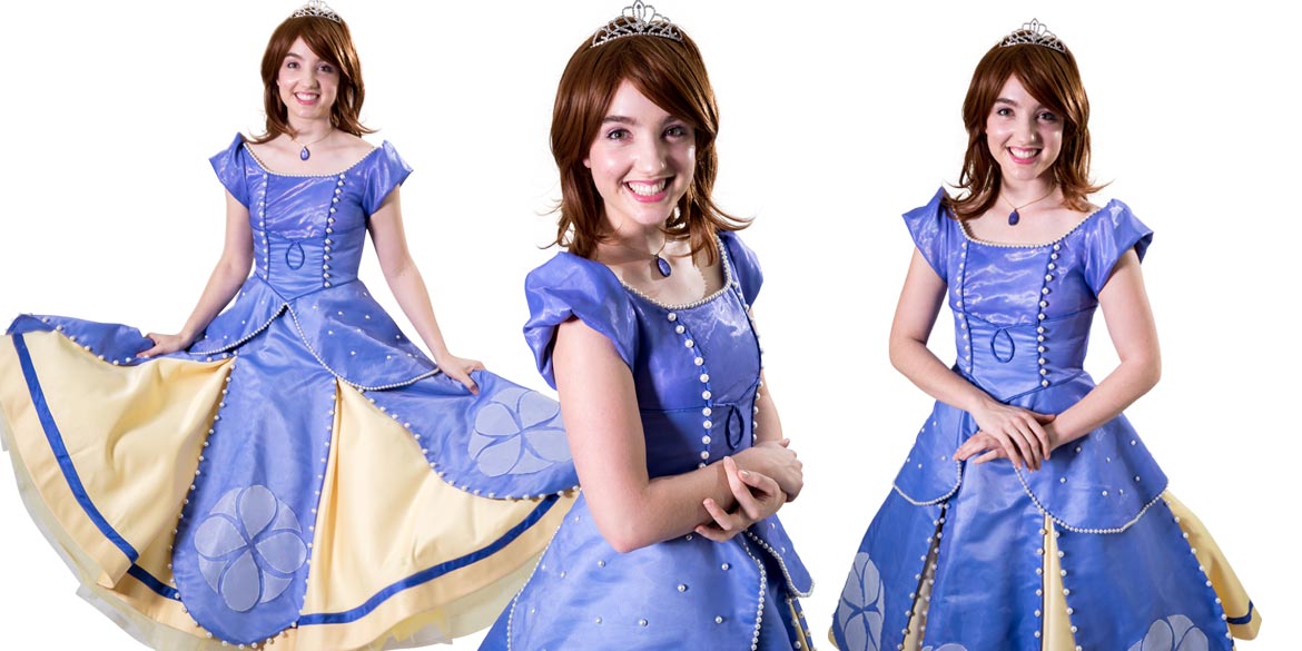 Image of Sofia the first kids Princess party entertainer in Sydney from Superheroes Inc