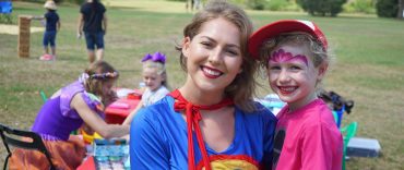 Image of Supergirl kids party entertainer in Sydney from Superheroes Inc