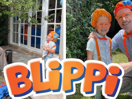 Blippi party Superheroes Inc Sydney Childrens Entertainment Kids Parties